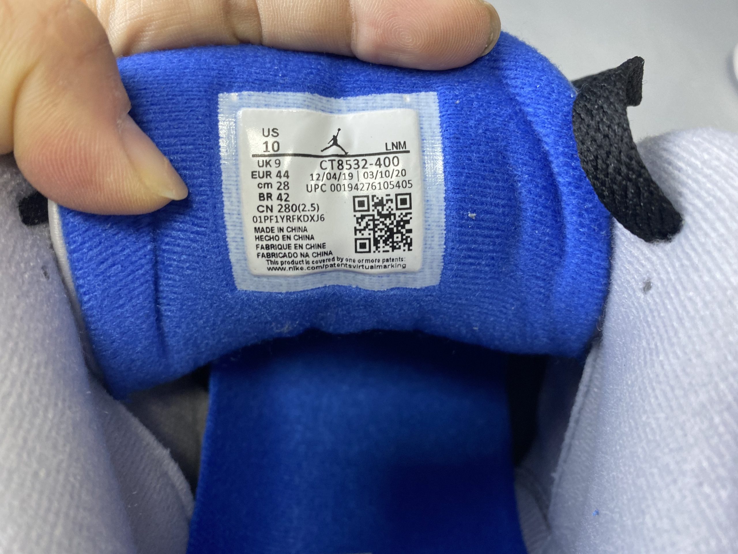 AJ 3 Retro Varsity Royal Cement Shoes Sneakers - nk0000759 - Image 15