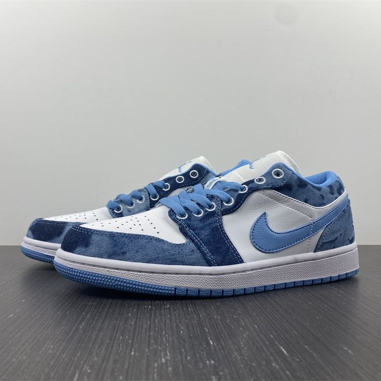 AJ 1 Low Washed Denim Shoes Sneakers - nk0002010 - Image 9