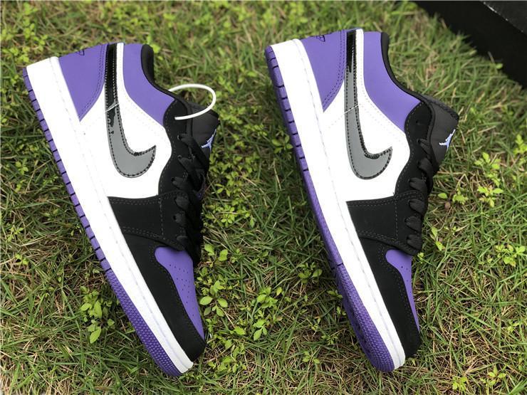 AJ 1 Low Court Purple (GS) Shoes Sneakers - nk0000731 - Image 5