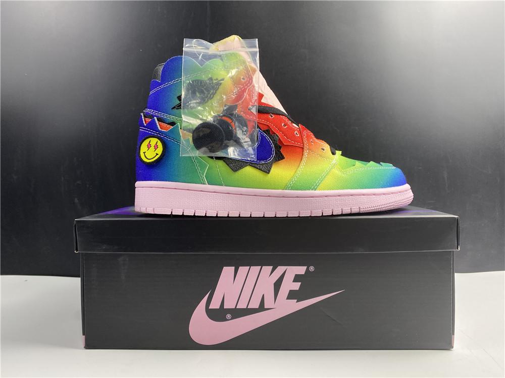 Balvin x AJ 1 High OG Multi Shoes Sneakers - nk0001341 - Image 3