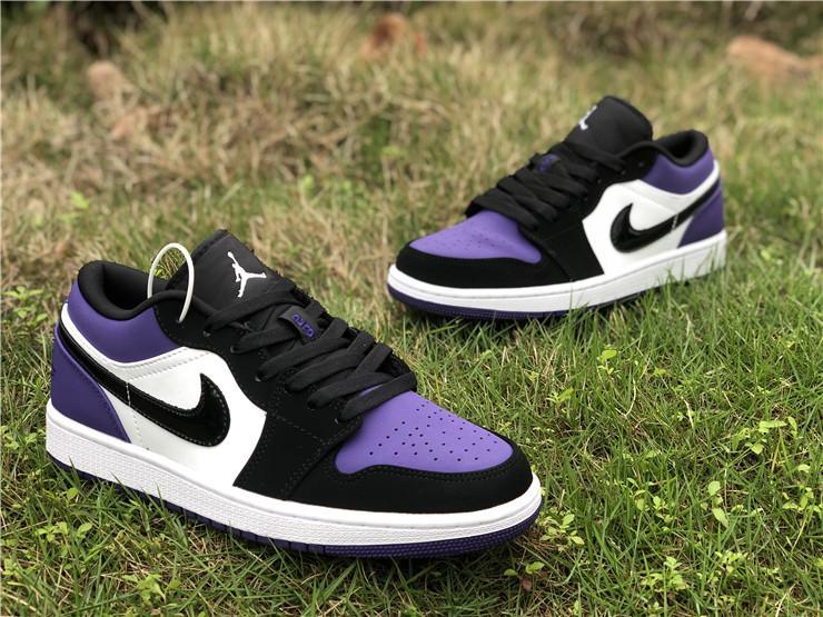 AJ 1 Low Court Purple (GS) Shoes Sneakers - nk0000731 - Image 6