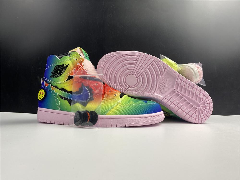 Balvin x AJ 1 High OG Multi Shoes Sneakers - nk0001341 - Image 4