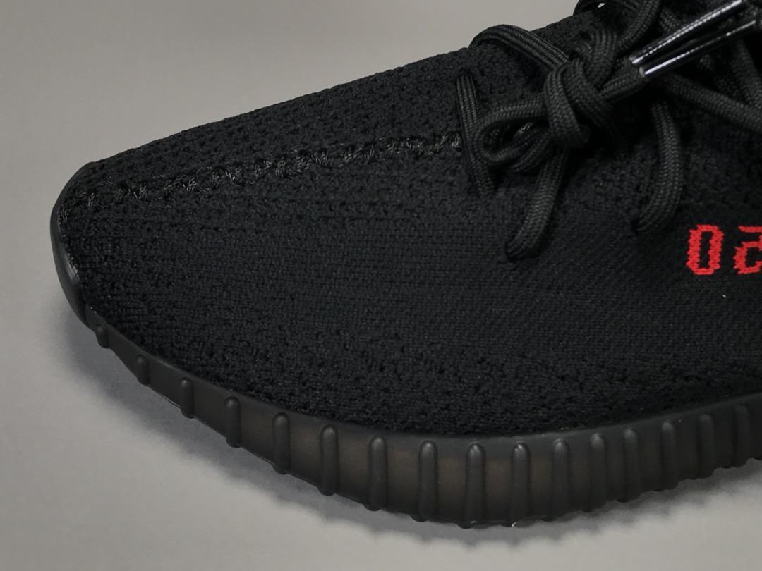 YzY Boost 350 V2 Black Red Shoes Sneakers - ad0000012 - Image 5