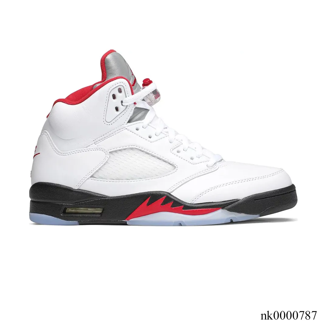 AJ 5 Fire Red Silver Tongue (2020) Shoes Sneakers - nk0000787