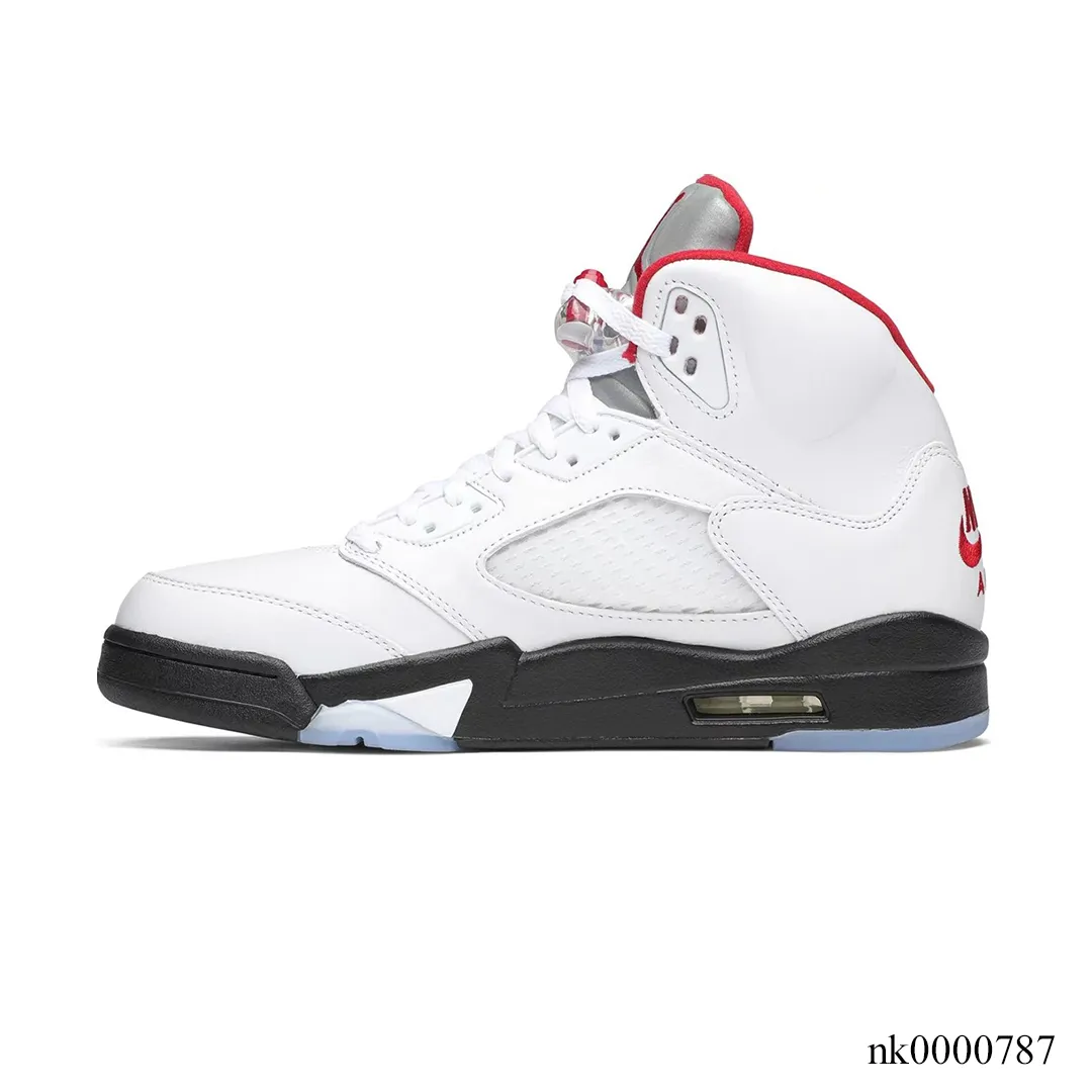 AJ 5 Fire Red Silver Tongue (2020) Shoes Sneakers - nk0000787 - Image 2