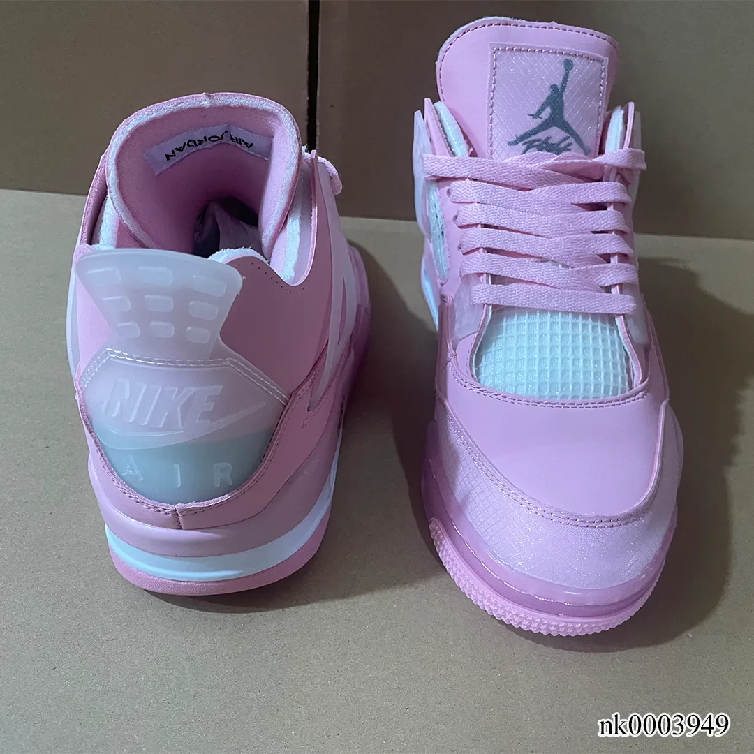 OW X AJ 4 Pink Shoes Sneakers - nk0003949 - Image 8