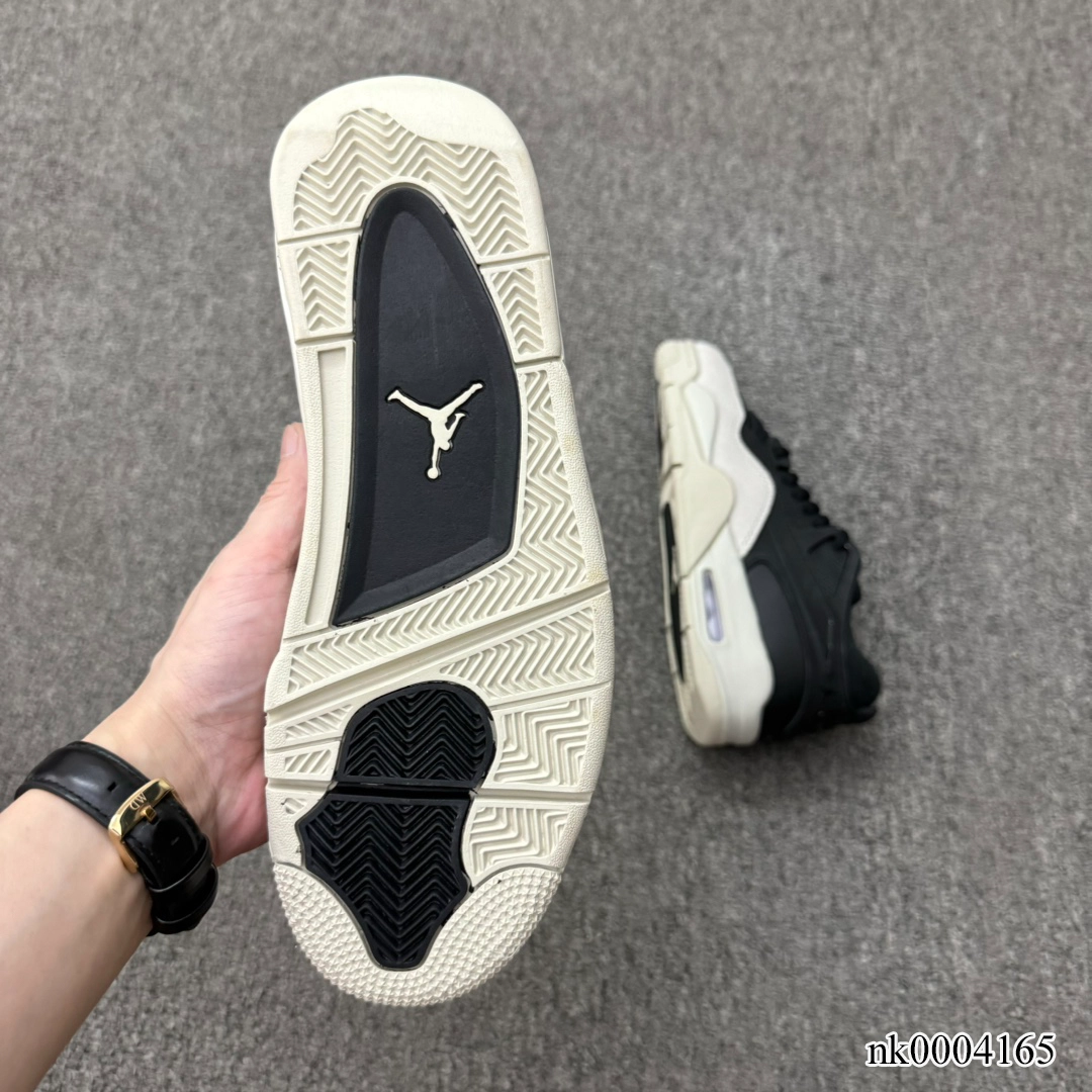 AJ 4 RM Black Light Bone Shoes Sneakers - nk0004165 - Image 11