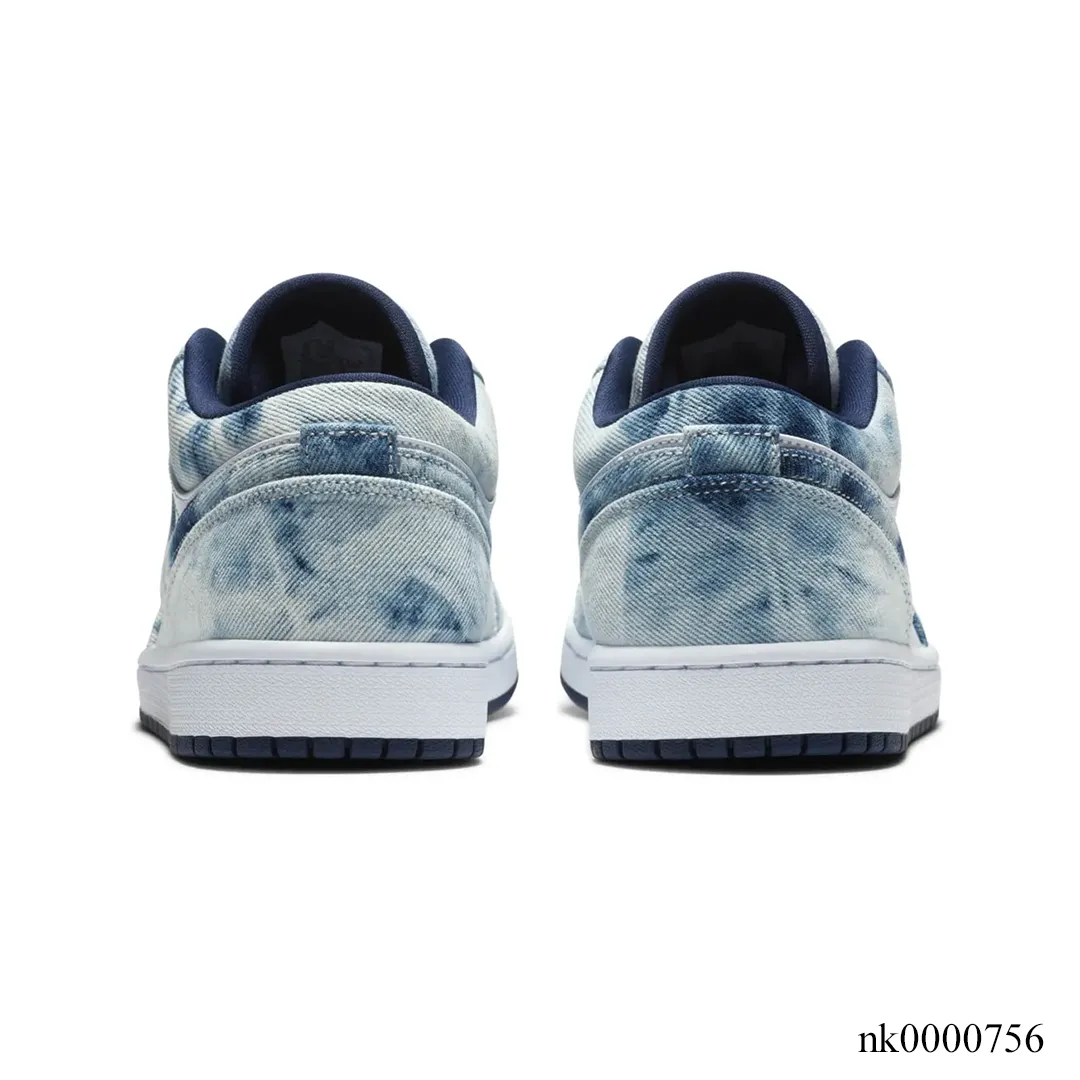 AJ 1 Low SE "Washed Denim" Shoes Sneakers - nk0000756 - Image 4