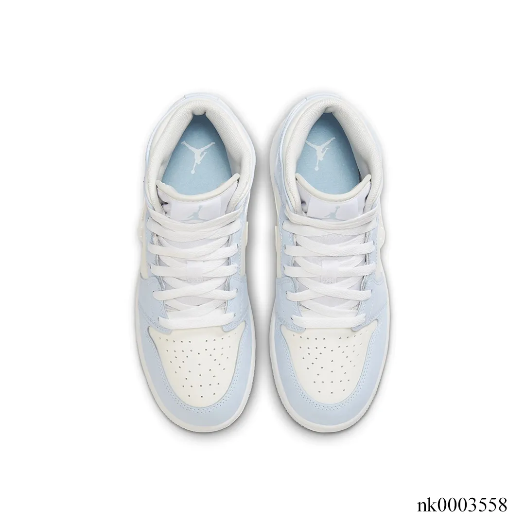 AJ 1 Mid SE Glitter Swoosh Shoes Sneakers - nk0003558 - Image 4