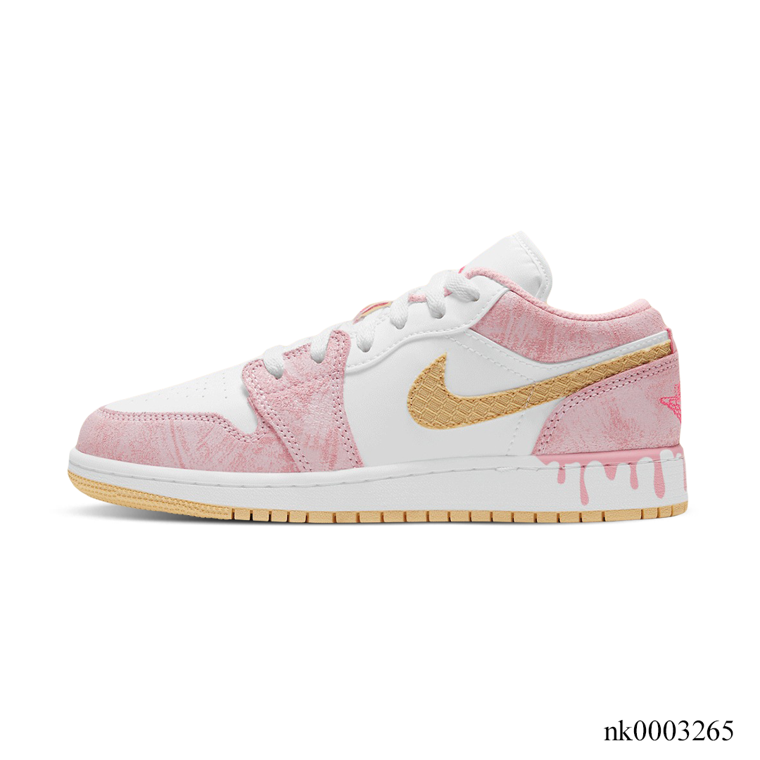 AJ 1 Low Paint Drip Shoes Sneakers - nk0003265 - Image 2