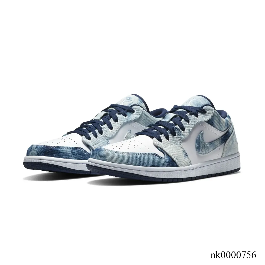 AJ 1 Low SE "Washed Denim" Shoes Sneakers - nk0000756 - Image 2
