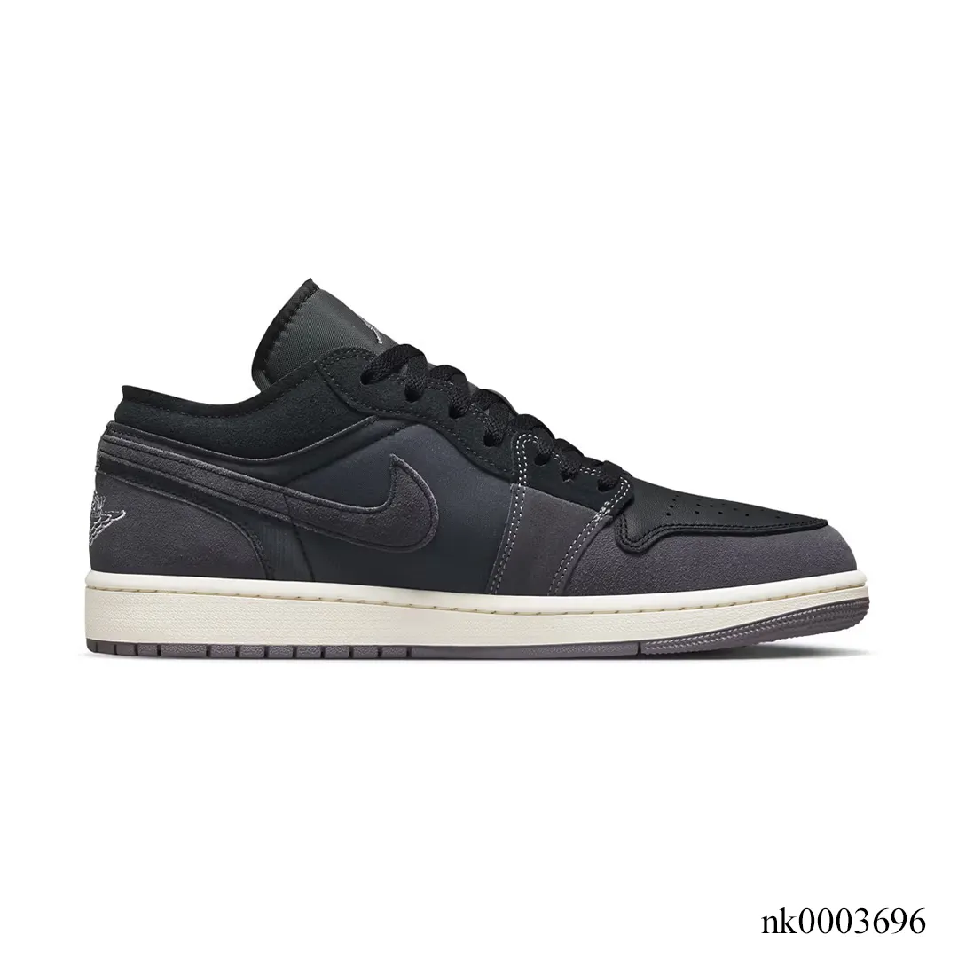 AJ 1 Low Craft Inside Out Black Shoes Sneakers - nk0003696