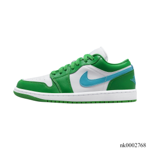 Alternative view of AJ 1 Low Lucky Green Shoes Sneakers - nk0002768