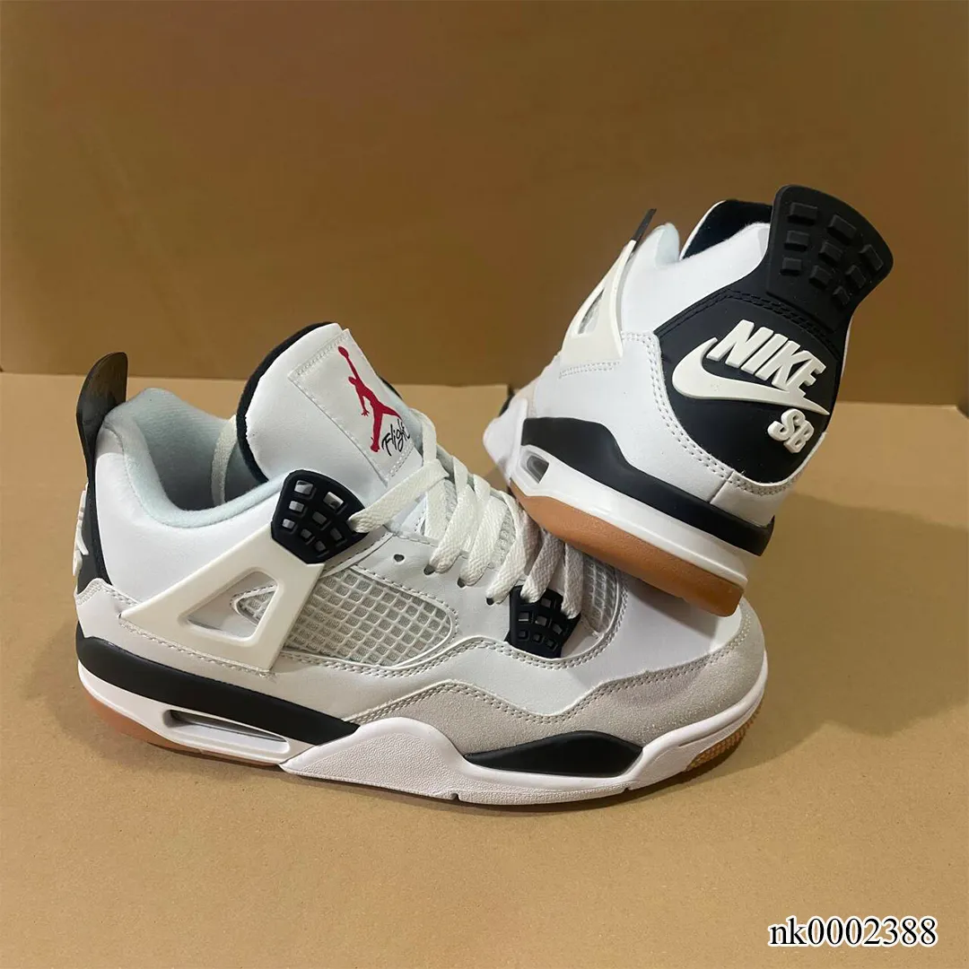 AJ 4 x SB Military Black Shoes Sneakers - nk0003782 - Image 4