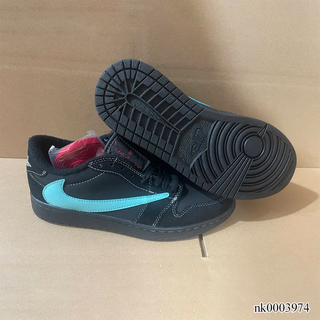 Travis Scott x AJ 1 Low Cyan Black Shoes Sneakers – nk0003974 - Image 6