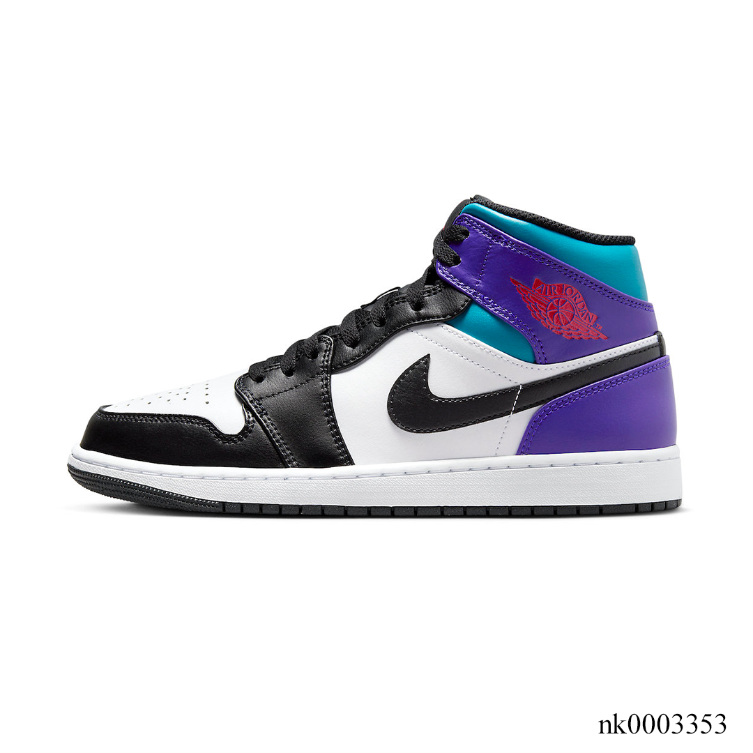 AJ 1 Mid Aqua Shoes Sneakers - nk0003353 - Image 2
