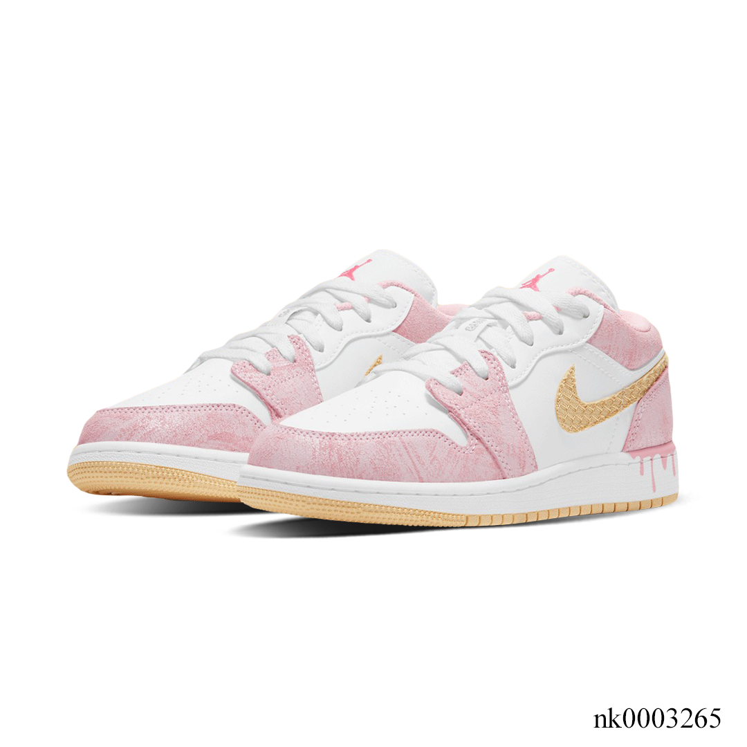 AJ 1 Low Paint Drip Shoes Sneakers - nk0003265 - Image 3