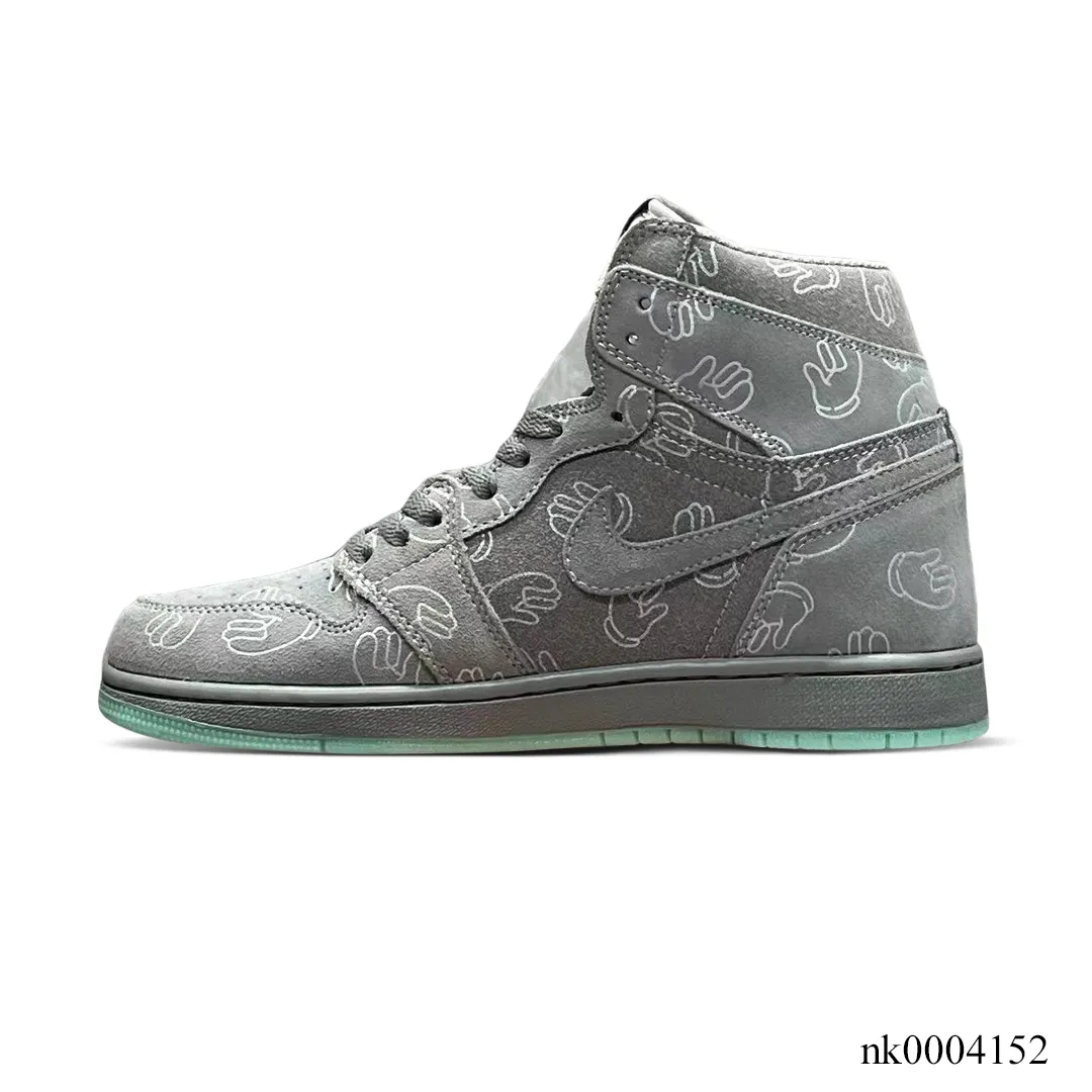 KAWS x AJ 1 High Cool Grey Shoes Sneakers - nk0004152 - Image 2