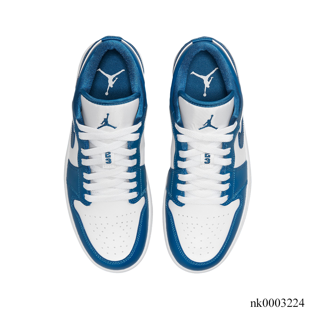 AJ 1 Low Marina Blue Shoes Sneakers - nk0003224 - Image 3