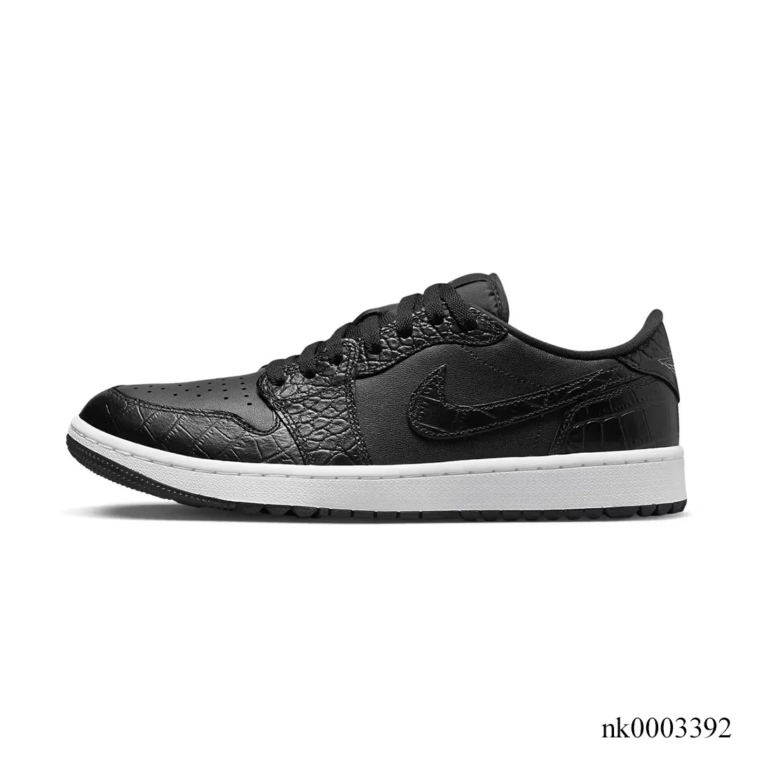 AJ 1 Low Golf Black Crocodile Shoes Sneakers - nk0003392 - Image 2