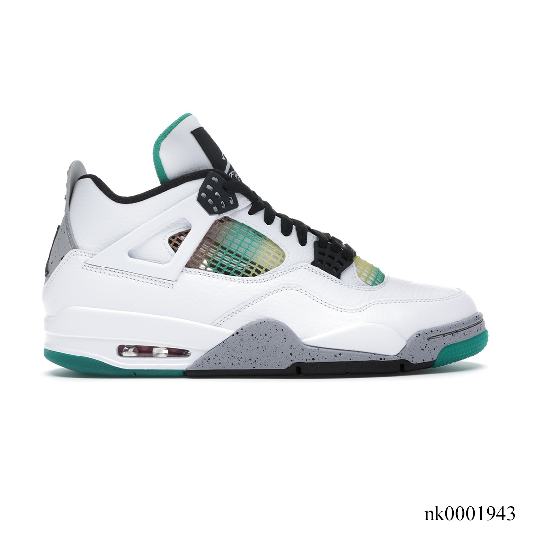AJ 4 Retro Lucid Green Rasta Shoes Sneakers - nk0001943