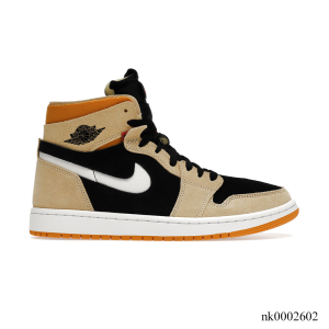 AJ 1 High Zoom CMFT Pumpkin Spice Shoes Sneakers - nk0002602