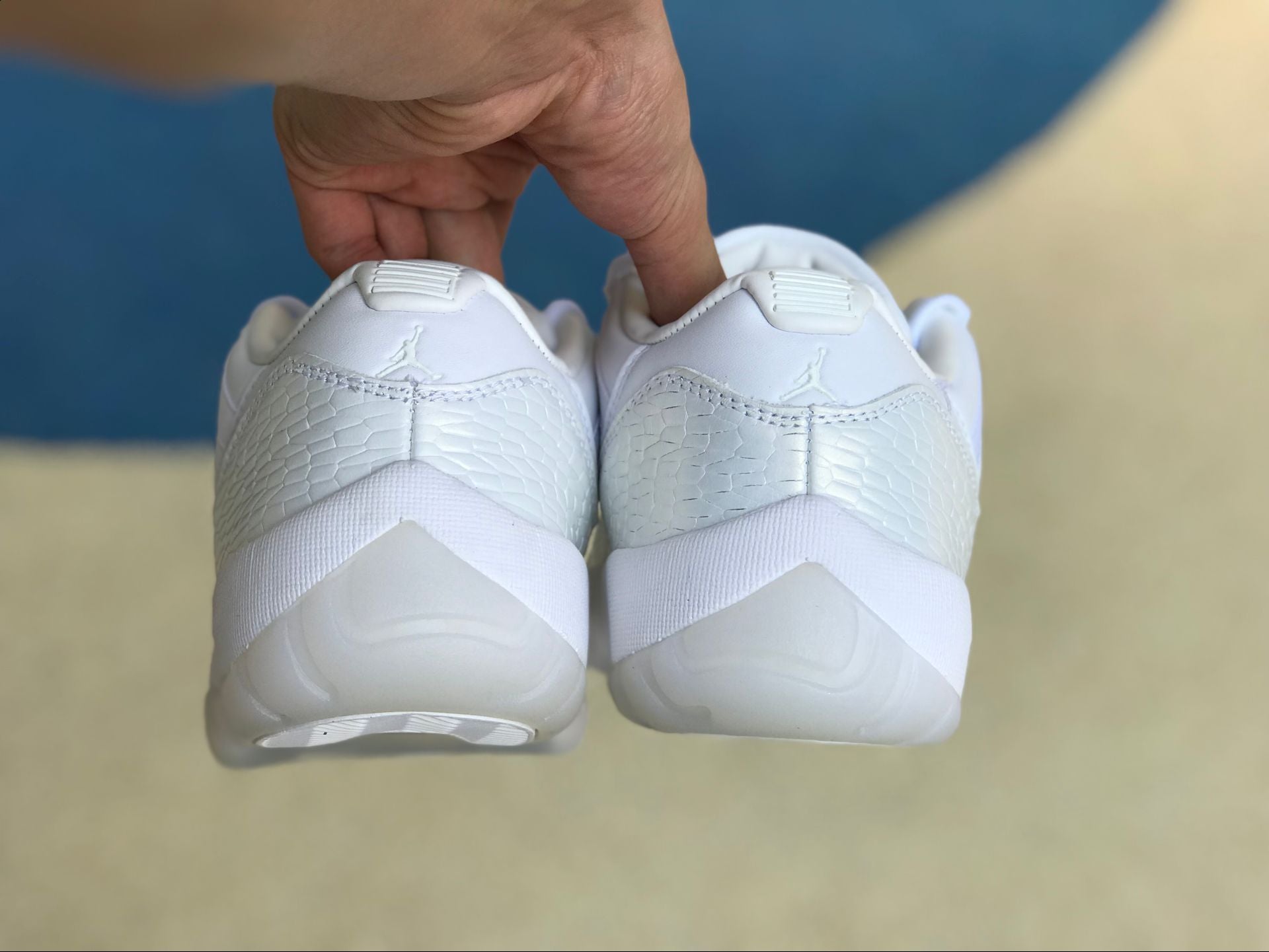 AJ 11 Retro Low Heiress Pure Platinum Shoes Sneakers - nk0000615 - Image 6