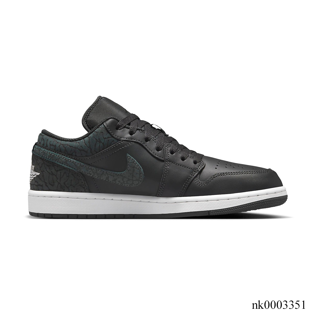 AJ 1 Low SE Black Elephant Shoes Sneakers - nk0003351