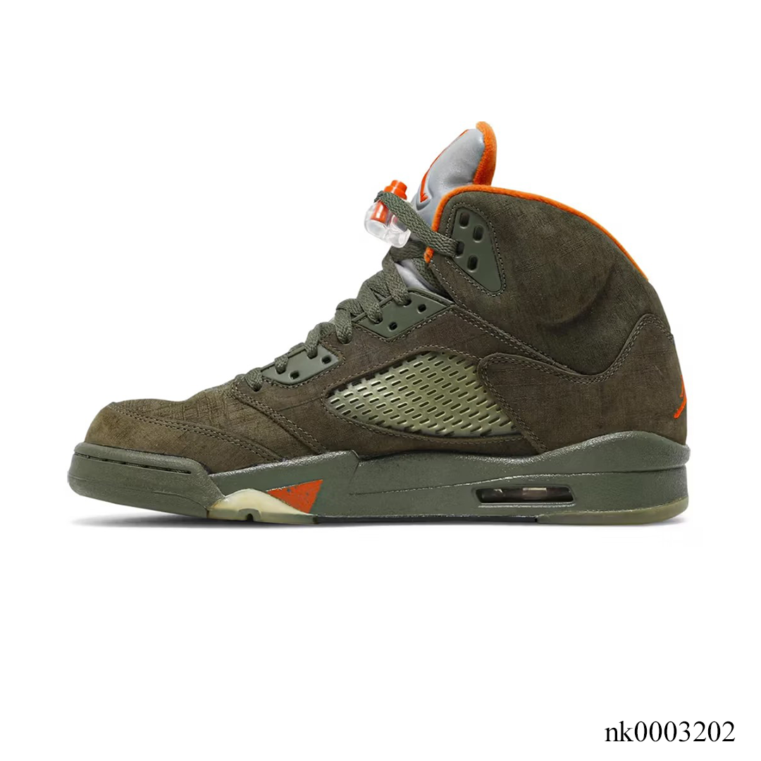 AJ 5 Olive Shoes Sneakers - nk0003202 - Image 2