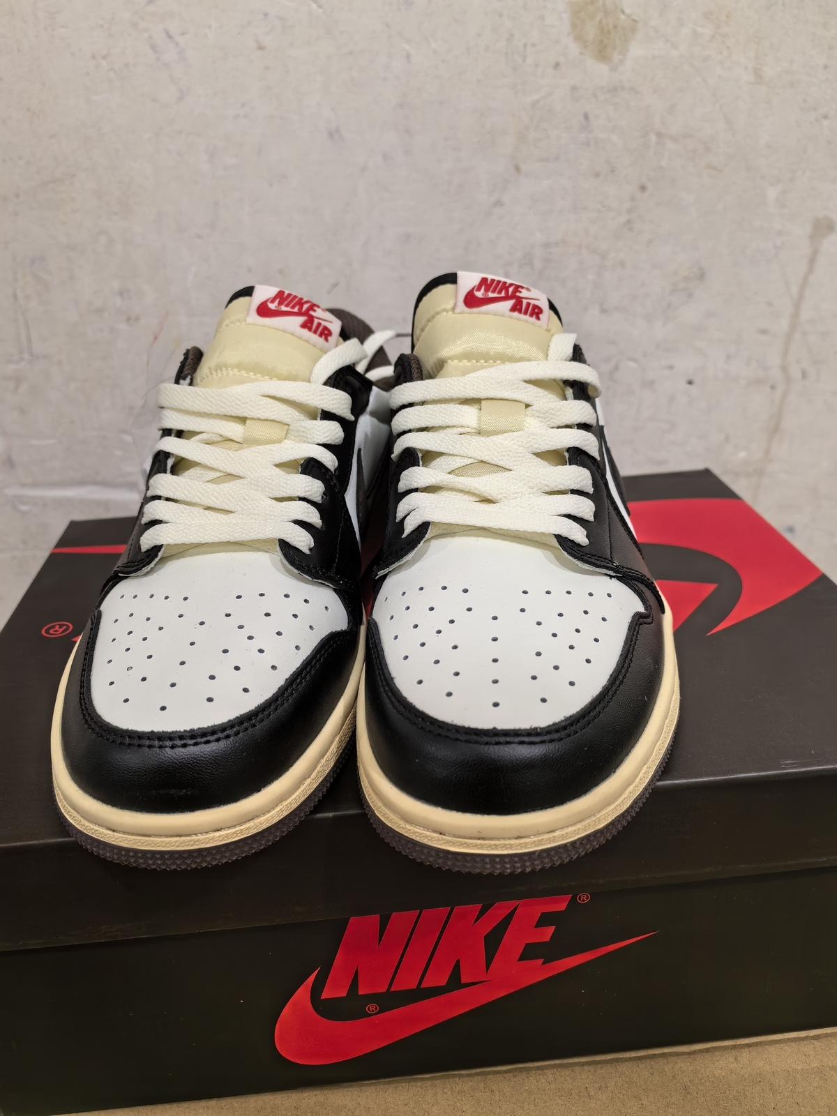 Travis Scott x AJ 1 Low OG SP Dark Mocha Shoes Sneakers - nk0002022 - Image 12