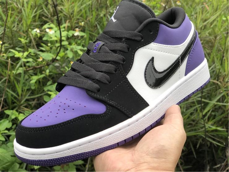 AJ 1 Low Court Purple (GS) Shoes Sneakers - nk0000731 - Image 10