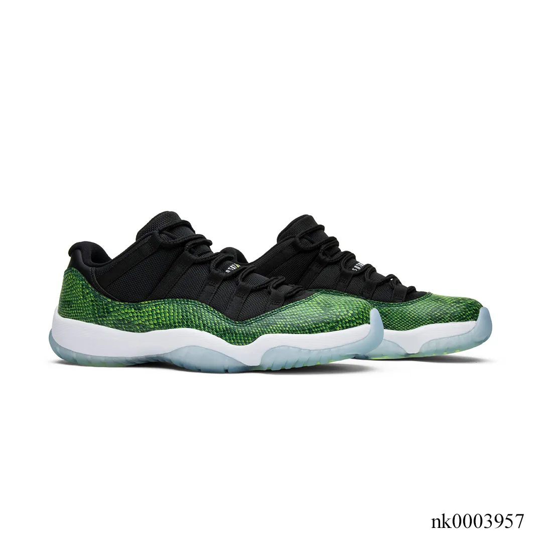 AJ 11 Low Green Snakeskin Shoes Sneakers - nk0003957 - Image 3