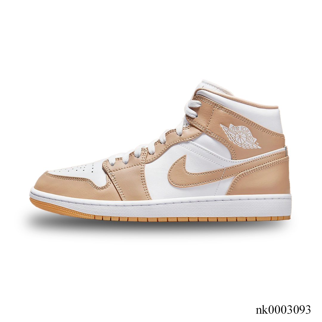 AJ 1 Mid Tan Gum Shoes Sneakers - nk0003093 - Image 3