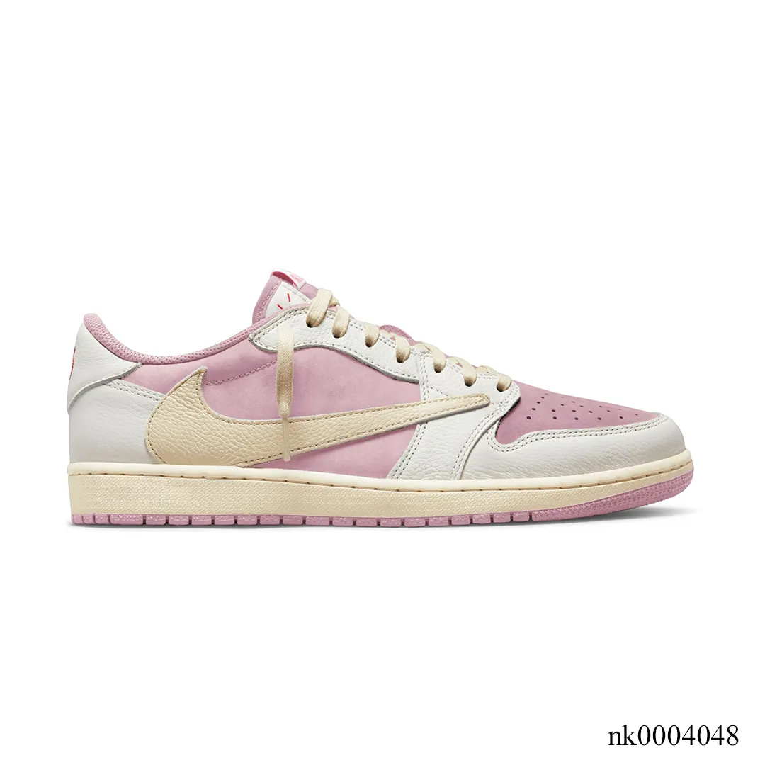 Travis Scott x AJ 1 Low OG Shy Pink Shoes Sneakers - nk0004048