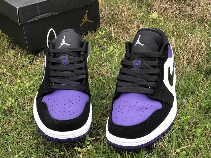 AJ 1 Low Court Purple (GS) Shoes Sneakers - nk0000731 - Image 18