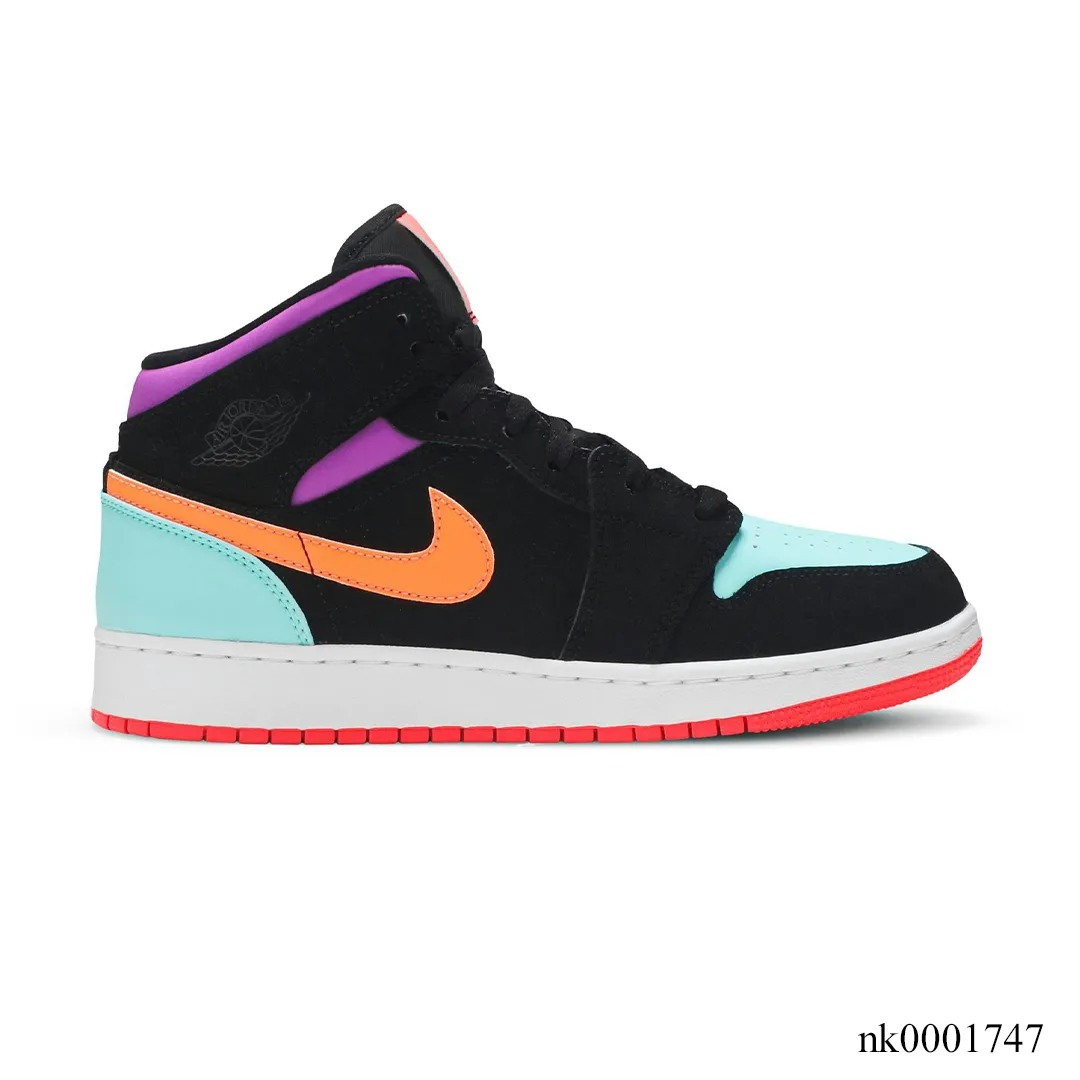 AJ 1 Mid Multi-Color Shoes Sneakers - nk0001747