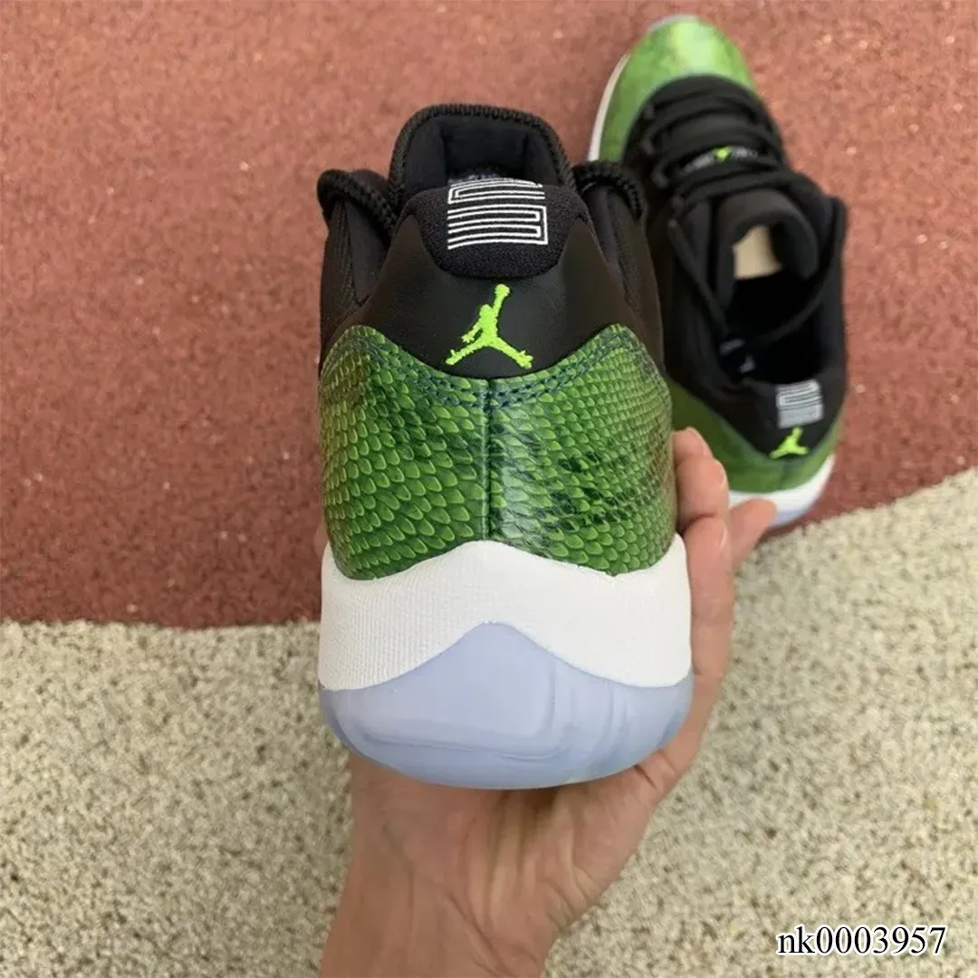 AJ 11 Low Green Snakeskin Shoes Sneakers - nk0003957 - Image 14