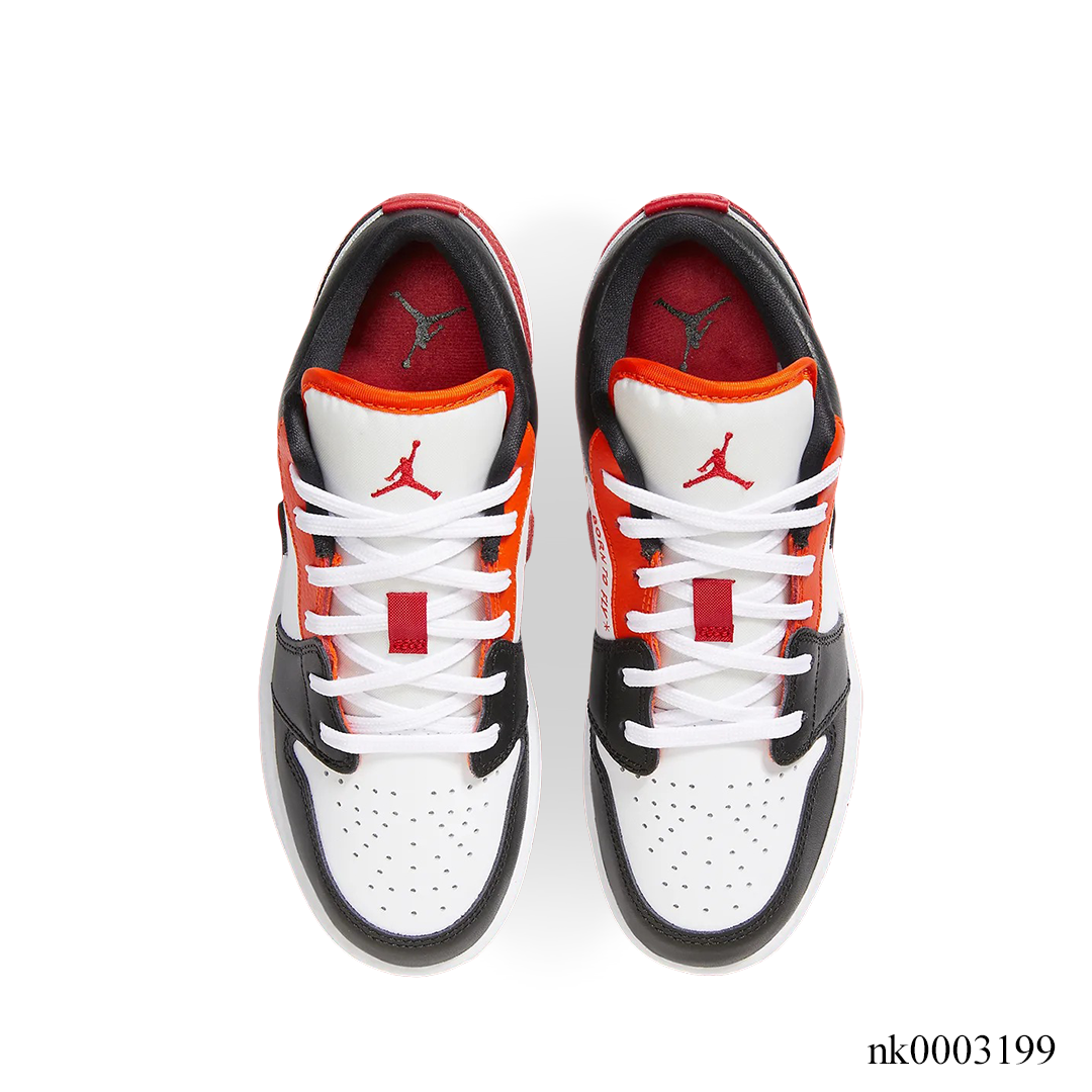 AJ 1 Low Flaming Swoosh Shoes Sneakers - nk0003199 - Image 4