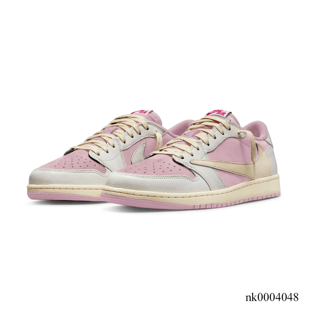 Travis Scott x AJ 1 Low OG Shy Pink Shoes Sneakers - nk0004048 - Image 3