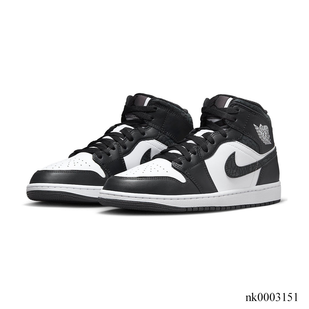 AJ 1 Mid SE Panda Elephant Shoes Sneakers - nk0003151 - Image 3