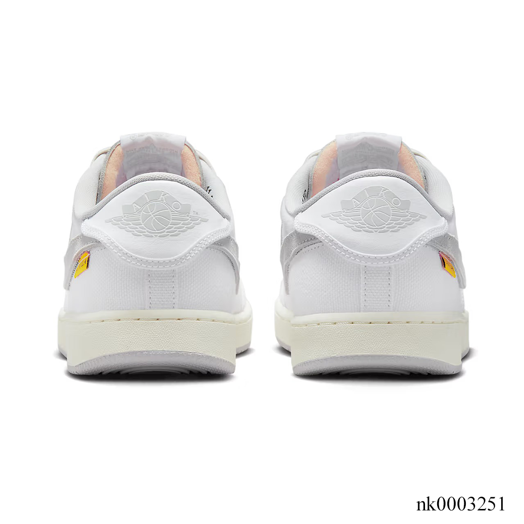 Union LA x AJ 1 KO Low White Neutral Grey Shoes Sneakers – nk0003251 - Image 5