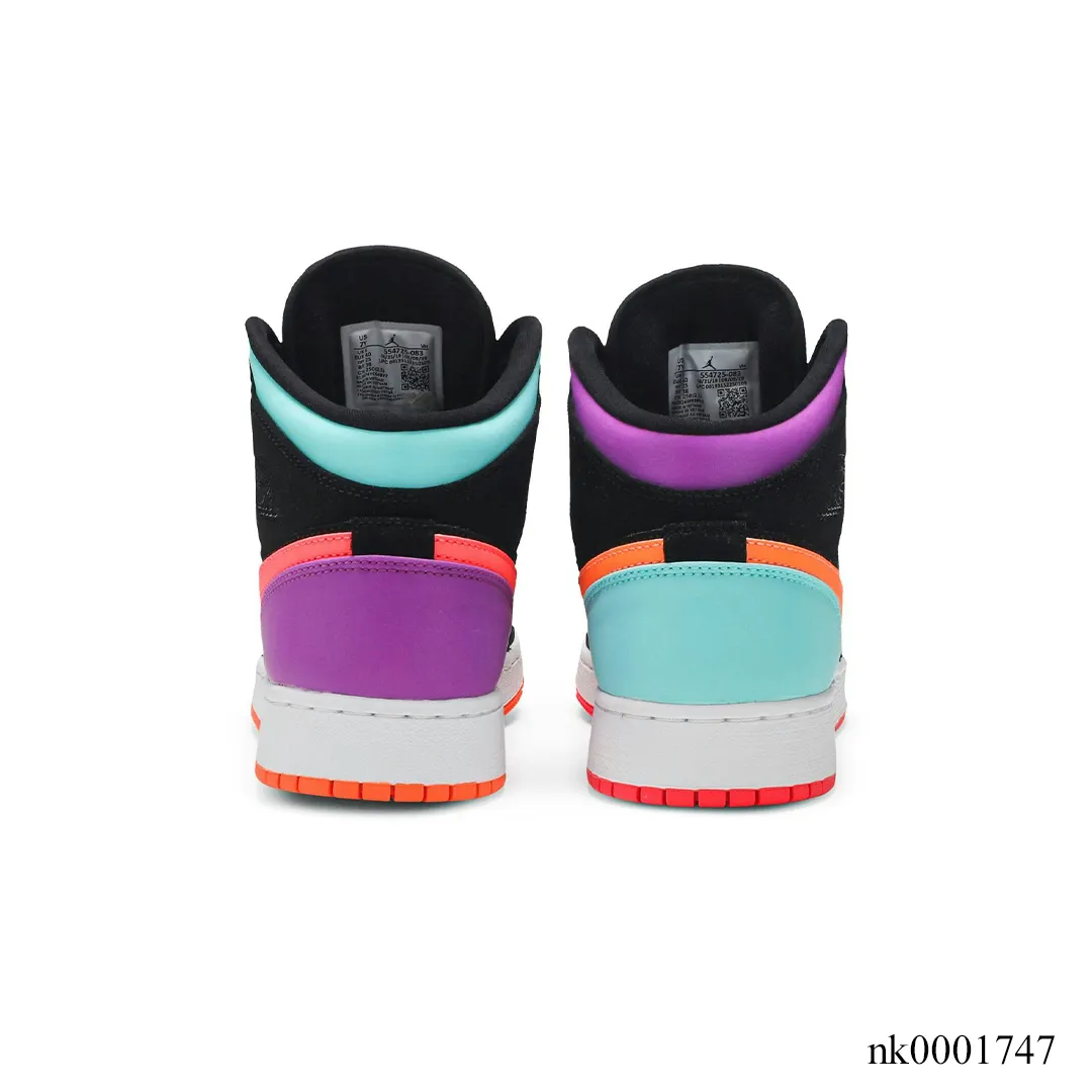 AJ 1 Mid Multi-Color Shoes Sneakers - nk0001747 - Image 4