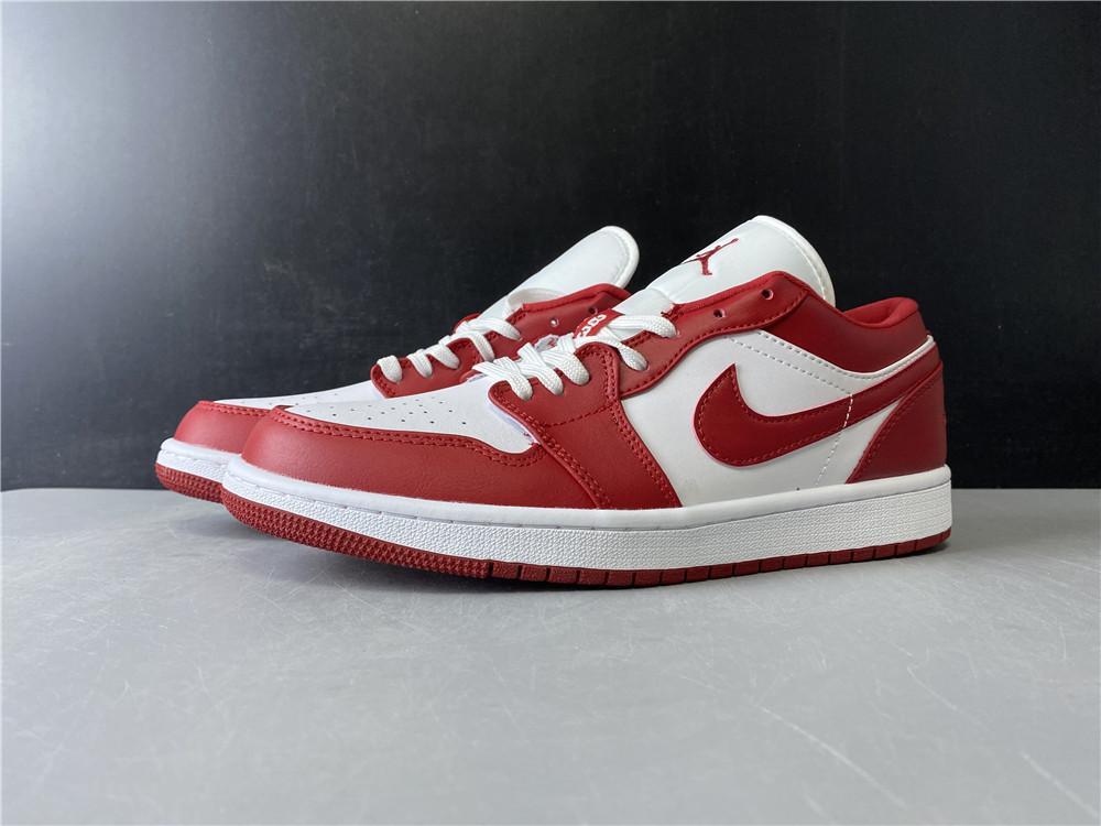 AJ 1 Low Gym Red White Shoes Sneakers - nk0000748 - Image 6