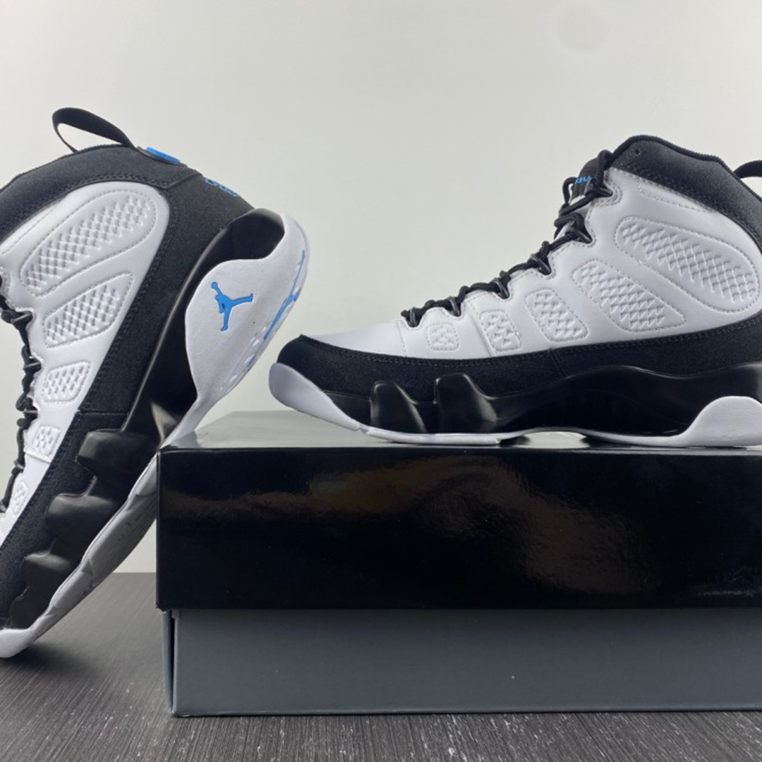 AJ 9 Black University Blue Shoes Sneakers - nk0000819 - Image 7