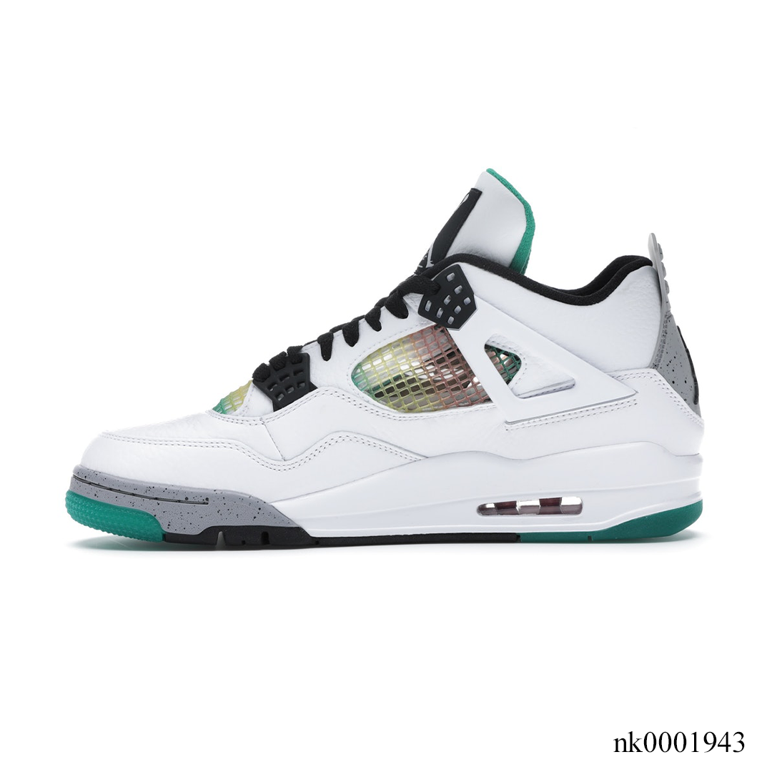 AJ 4 Retro Lucid Green Rasta Shoes Sneakers - nk0001943 - Image 2