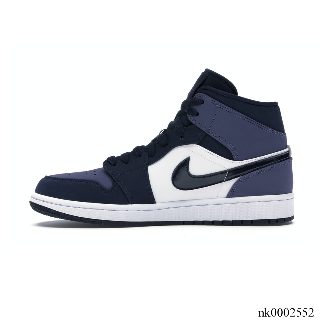 AJ 1 Mid Obsidian Sanded Purple Shoes Sneakers - nk0002552 - Image 2