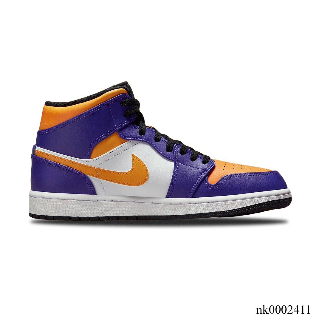 AJ 1 Mid Lakers Shoes Sneakers - nk0002411