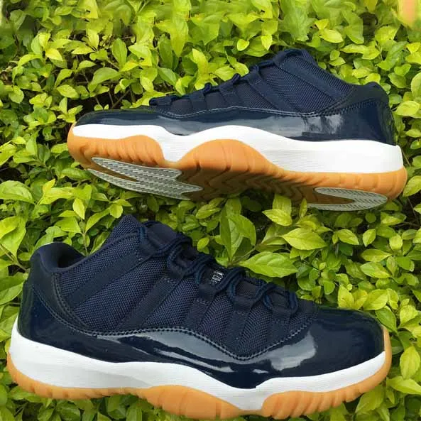 AJ 11 Retro Low Navy Gum Shoes Sneakers - nk0004099 - Image 9
