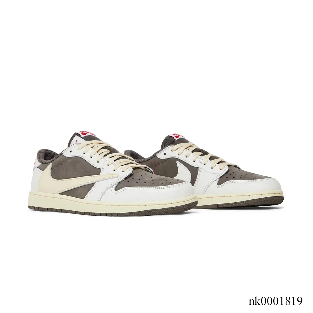 Travis Scott x AJ 1 Low OG Reverse Mocha Shoes Sneakers - nk0001819 - Image 3