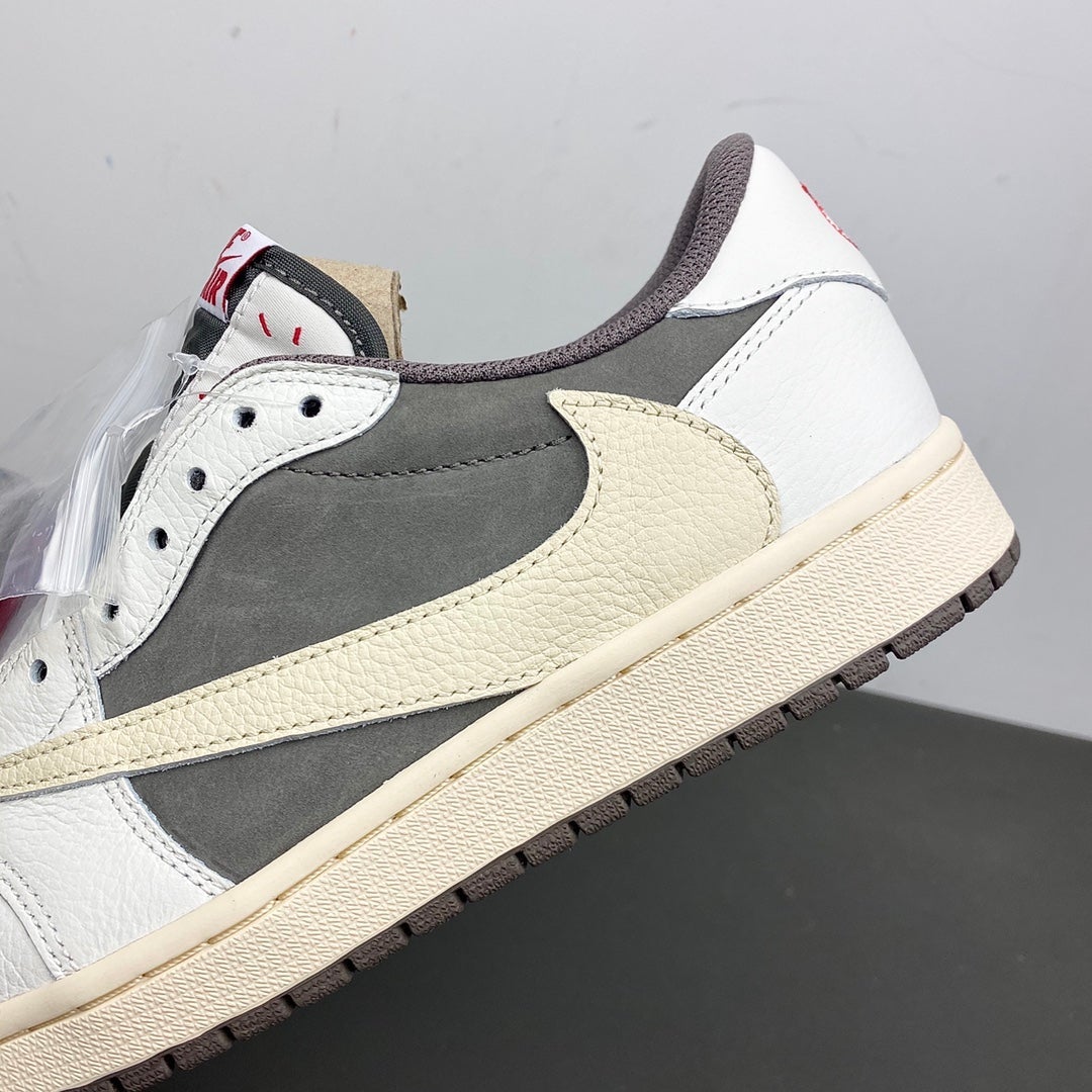 Travis Scott x AJ 1 Low OG Reverse Mocha Shoes Sneakers - nk0001819 - Image 8